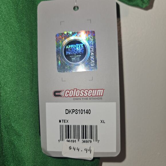 Colosseum North Texas Mean Green Short Sleeve Polo Shirt Men's Size XL NWT - Picture 5 of 8